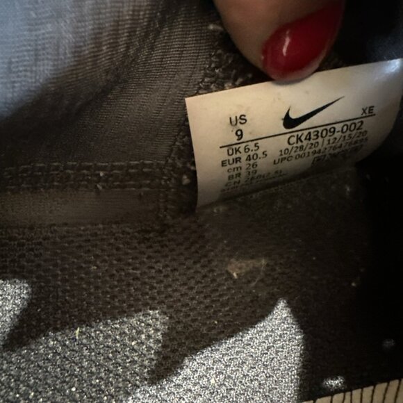 Nike Womens Pegasus Trail 2 CK4309-002 Gray Running Shoes Sneakers Size 9 - Picture 9 of 11